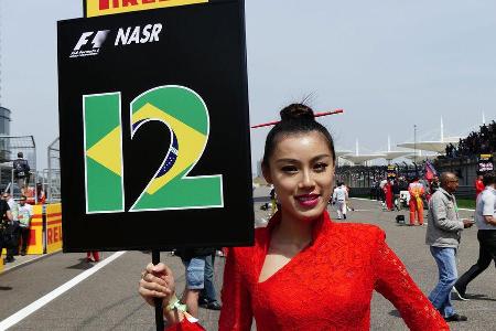 Grid Girls - GP China 2016