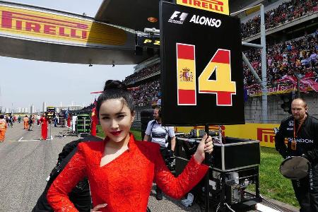 Grid Girls - GP China 2016