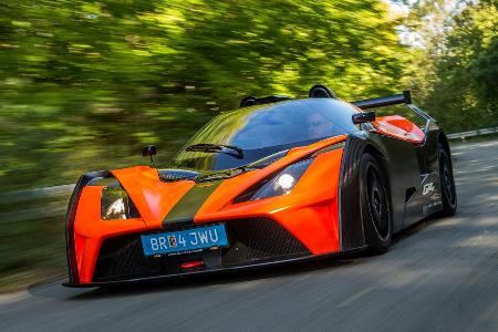 KTM X-Bow GT4, Frontansicht