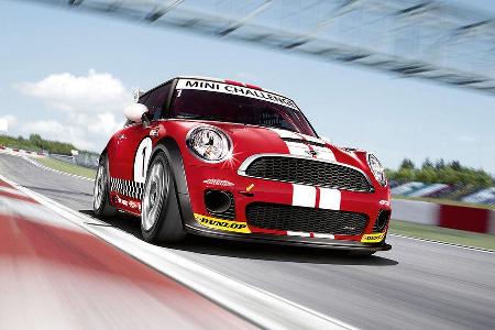Ab der nächsten Saison 2008 geht bei der Mini Challenge ein neues Rennauto an den Start.