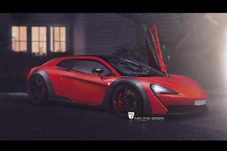 McLaren - Photoshop - Shooting Brake - Rain Prisk 2015