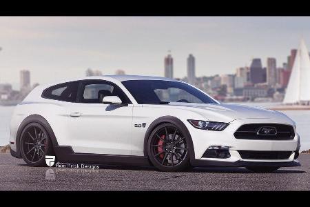 Ford Mustang - Photoshop - Shooting Brake - Rain Prisk 2015