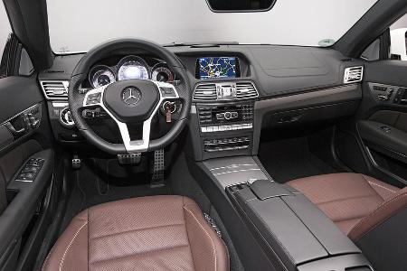 Mercedes E-Klasse Cabrio, Cockpit