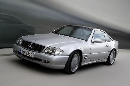 Der stärkste Roadster der Welt kam 1999 auf den Markt - der SL 73 AMG.