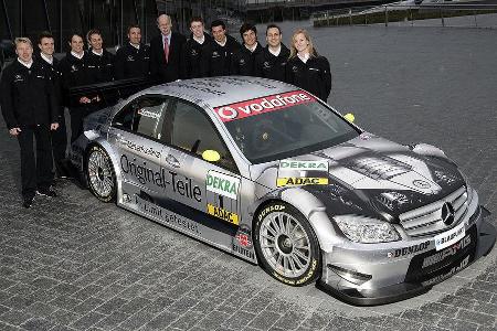 Die Neuzeit: Das AMG Mercedes-Team der Saison 2007.