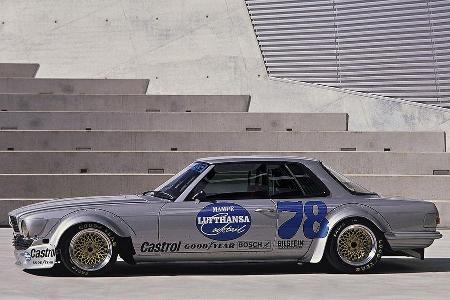 Der 450 SLC AMG gewann 1980 den großen Preis der Tourenwagen auf der Nordschleife des Nürburgrings.