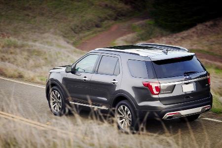 Ford Explorer 3.5 V6 4WD Platinum, Fahrbericht, SUV, USA, 01/2016