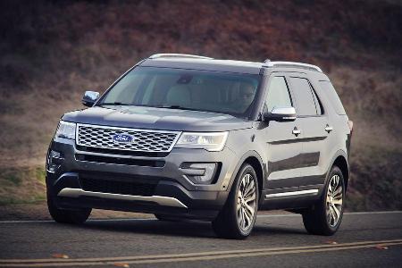 Ford Explorer 3.5 V6 4WD Platinum, Fahrbericht, SUV, USA, 01/2016
