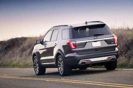 Ford Explorer 3.5 V6 4WD Platinum, Fahrbericht, SUV, USA, 01/2016