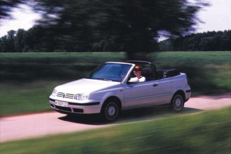 VW Golf 1.8 Trendline Cabrio im Test