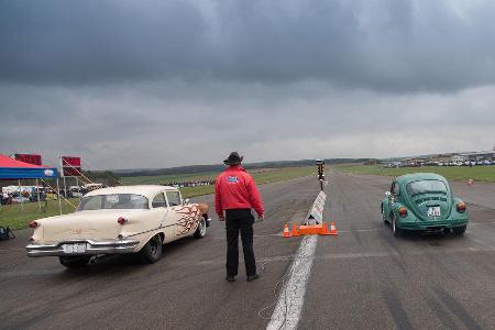 Flugplatzblasen, Flugplatz, Quartermile, Rennen, Impression