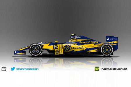 Sauber - Formel 1 - Lackierung - Design-Concept