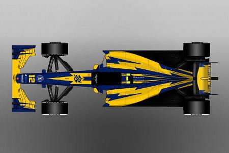 Sauber - Formel 1 - Lackierung - Design-Concept