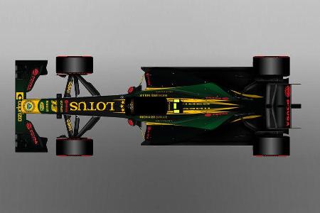 Lotus - Formel 1 - Lackierung - Design-Concept