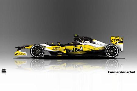 Toro Rosso - Formel 1 - Lackierung - Design-Concept