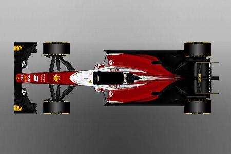 Ferrari - Formel 1 - Lackierung - Design-Concept