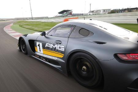Mercedes-AMG GT3, Tracktest, Seitenfhrung