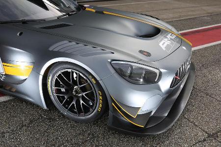 Mercedes-AMG GT3, Tracktest, Motorhaube