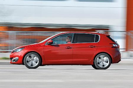 Peugeot 308 BlueHDi 150, Seitenansicht