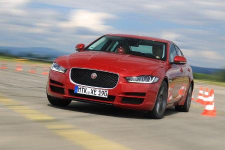 Jaguar XE 20d, Frontansicht Jaguar XE 20d, Frontansicht