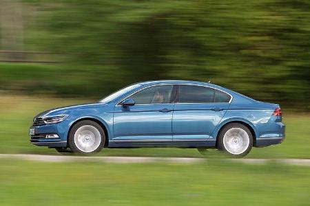VW Passat, Seitenansicht