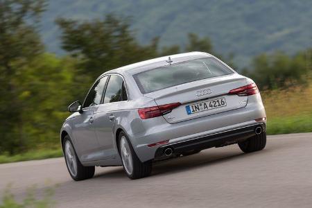 Audi A4, Heckansicht