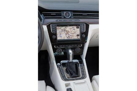 VW Passat, Mittelkonsole