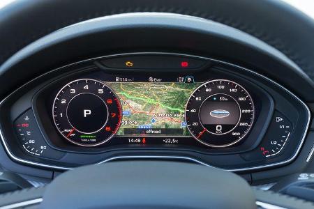 Audi A4, Rundinstrumente
