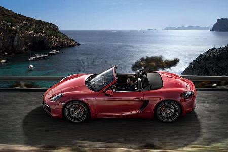 Die Verbindung von Sport-Chrono-Paket (Serie), Doppelkupplungsgetriebe und aktiver Sport-Plus-Taste lässt den Boxster GTS in...