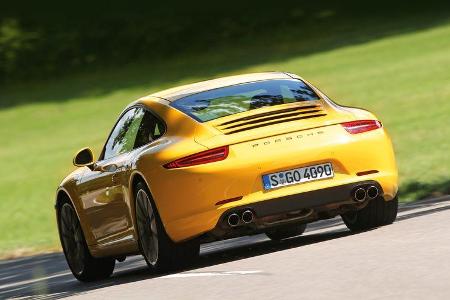 Porsche 911 Carrera S, Heckansicht