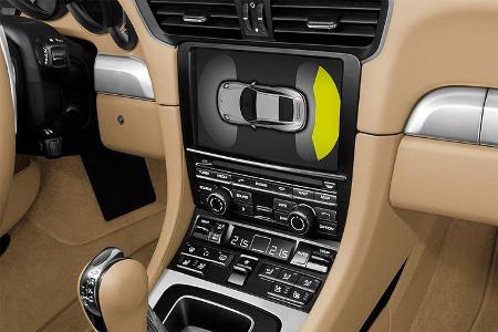 Detail, Parksensoren, Porsche 911 Carrera 991