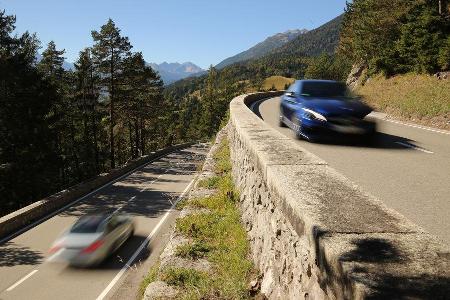 BMW M3, Mercedes AMG C63, Impression, Ausfahrt