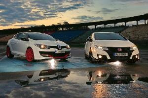 Honda Civic Type R vs. Renault Mégane R.S. Trophy-R