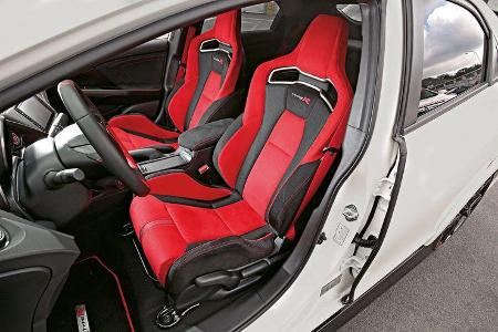 Honda Civic Type R, Fahrersitz