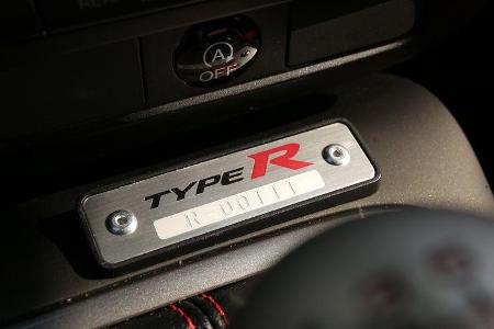 Honda Civic Type R, Plakette, Typenbezeichnung