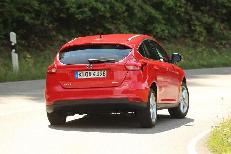 Ford Focus 1.0 Ecoboost, Heckansicht
