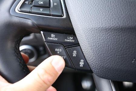 Ford Focus 1.0 Ecoboost, Bedienelemente