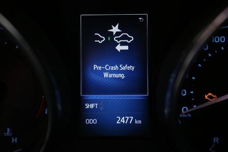 Toyota Auris 1.2T, Assistenzsystem