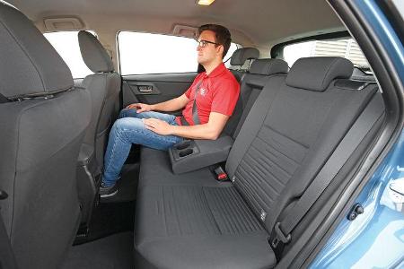 Toyota Auris 1.2T, Fondsitz