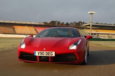 Ferrari 488 GTB, Frontansicht