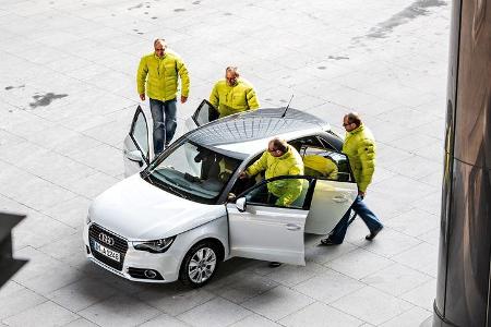 Audi A1 Sportback 2.0 TDI, Einsteigen, Türen