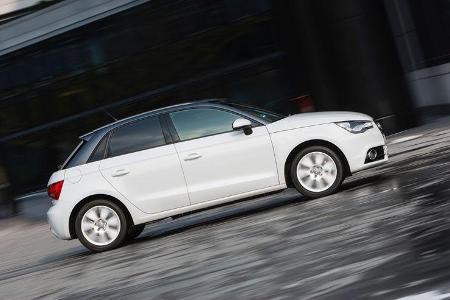 Audi A1 Sportback 2.0 TDI, Seitenansicht