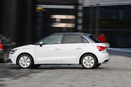 Audi A1 Sportback 2.0 TDI, Seitenansicht