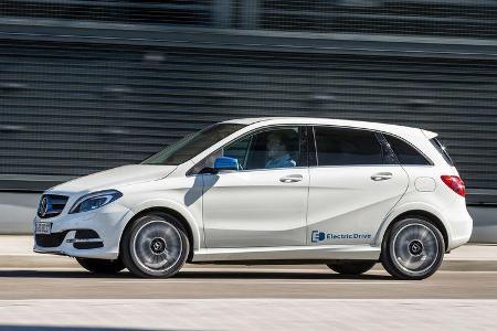 Mercedes B-Klasse Electric Drive, Seitenansicht