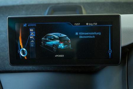 BMW i3, Anzeige, Display