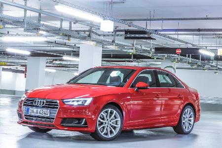 Audi A4 3.0 TDI Quattro, Frontansicht