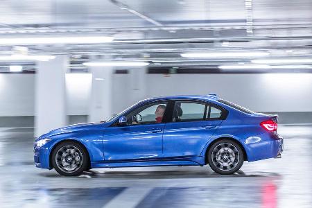 BMW 330d, Seitenansicht