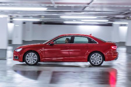 Audi A4 3.0 TDI Quattro, Seitenansicht