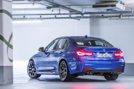 BMW 330d, Heckansicht