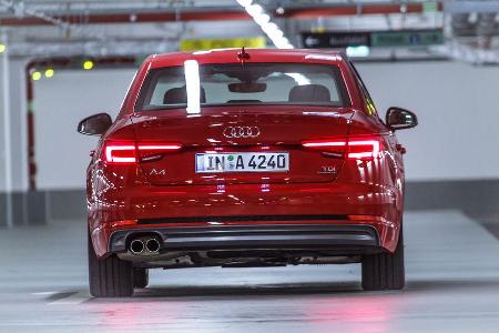 Audi A4 3.0 TDI Quattro, Heckansicht